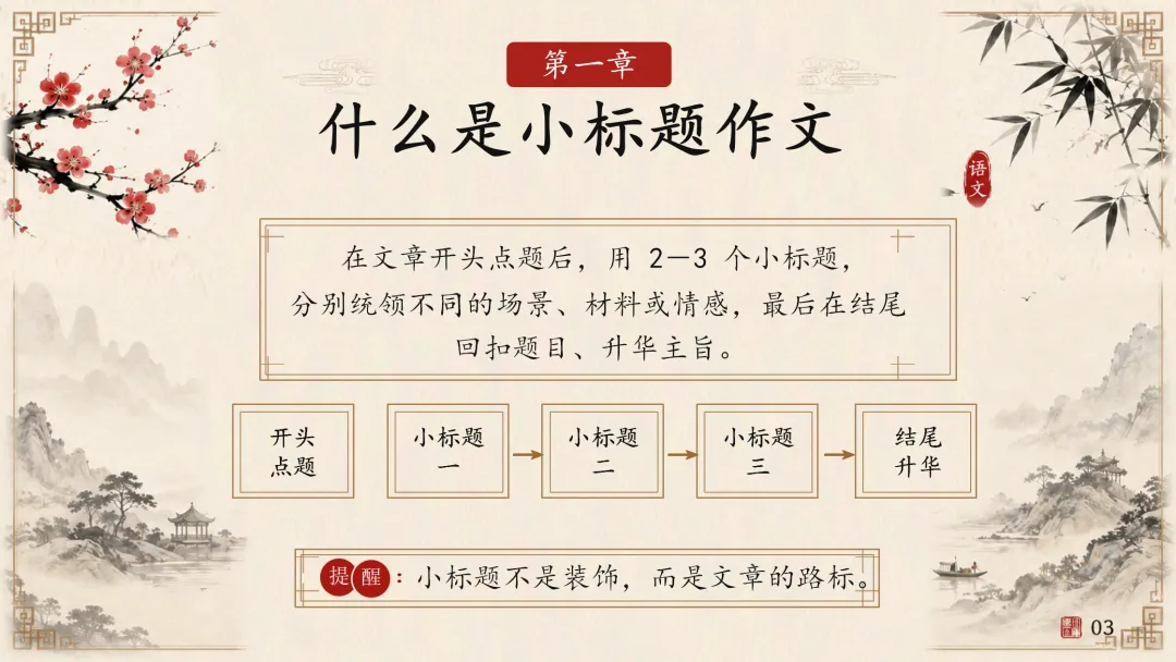 中考“小标题”作文这样讲实在是太棒了!-第2张图片-四季读书网