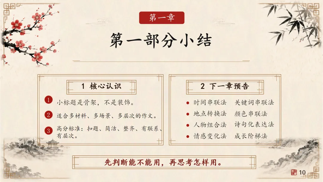 中考“小标题”作文这样讲实在是太棒了!-第9张图片-四季读书网