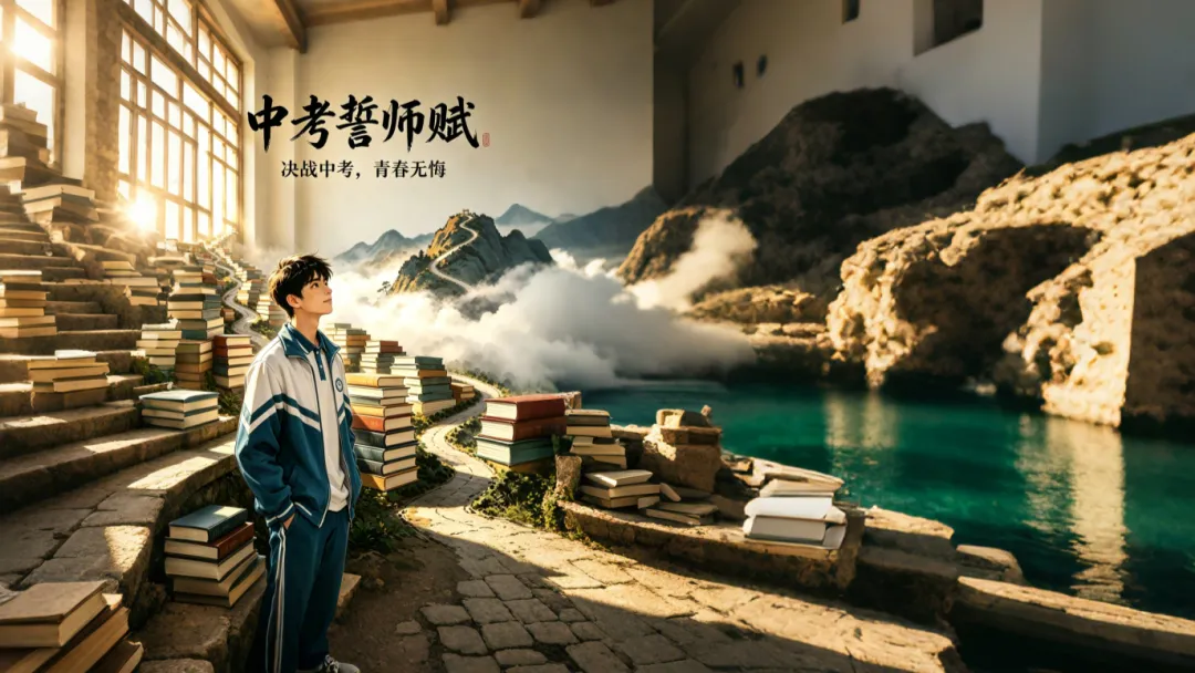 中考寄语:誓师赋-第1张图片-四季读书网