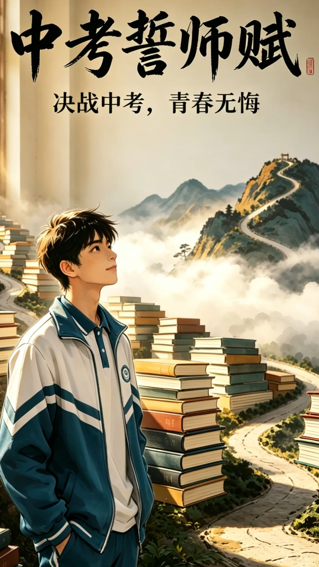中考寄语:誓师赋-第2张图片-四季读书网