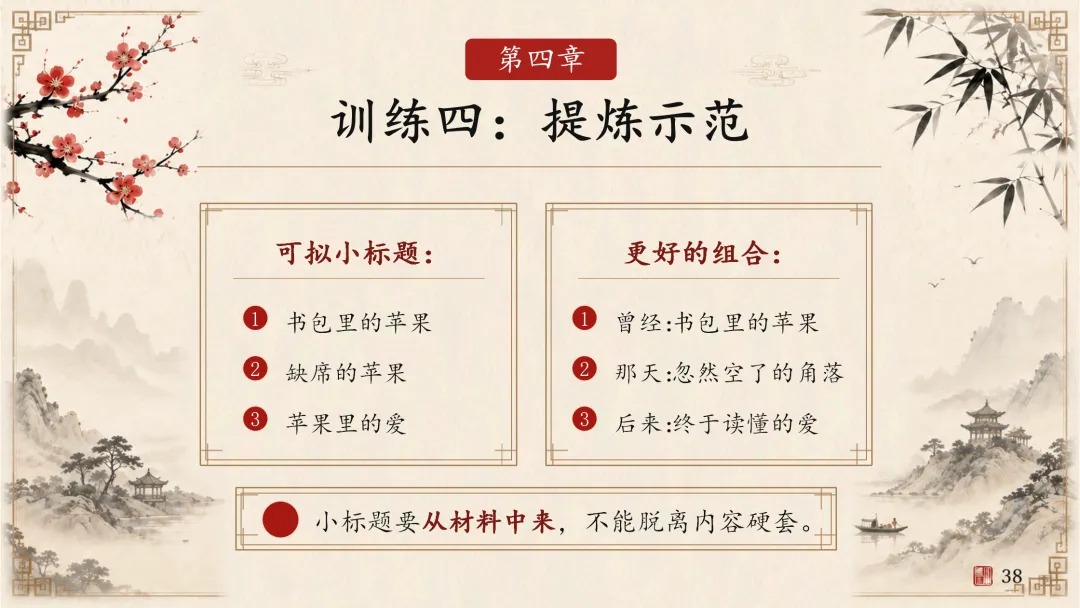 中考“小标题”作文这样讲实在是太棒了!-第31张图片-四季读书网