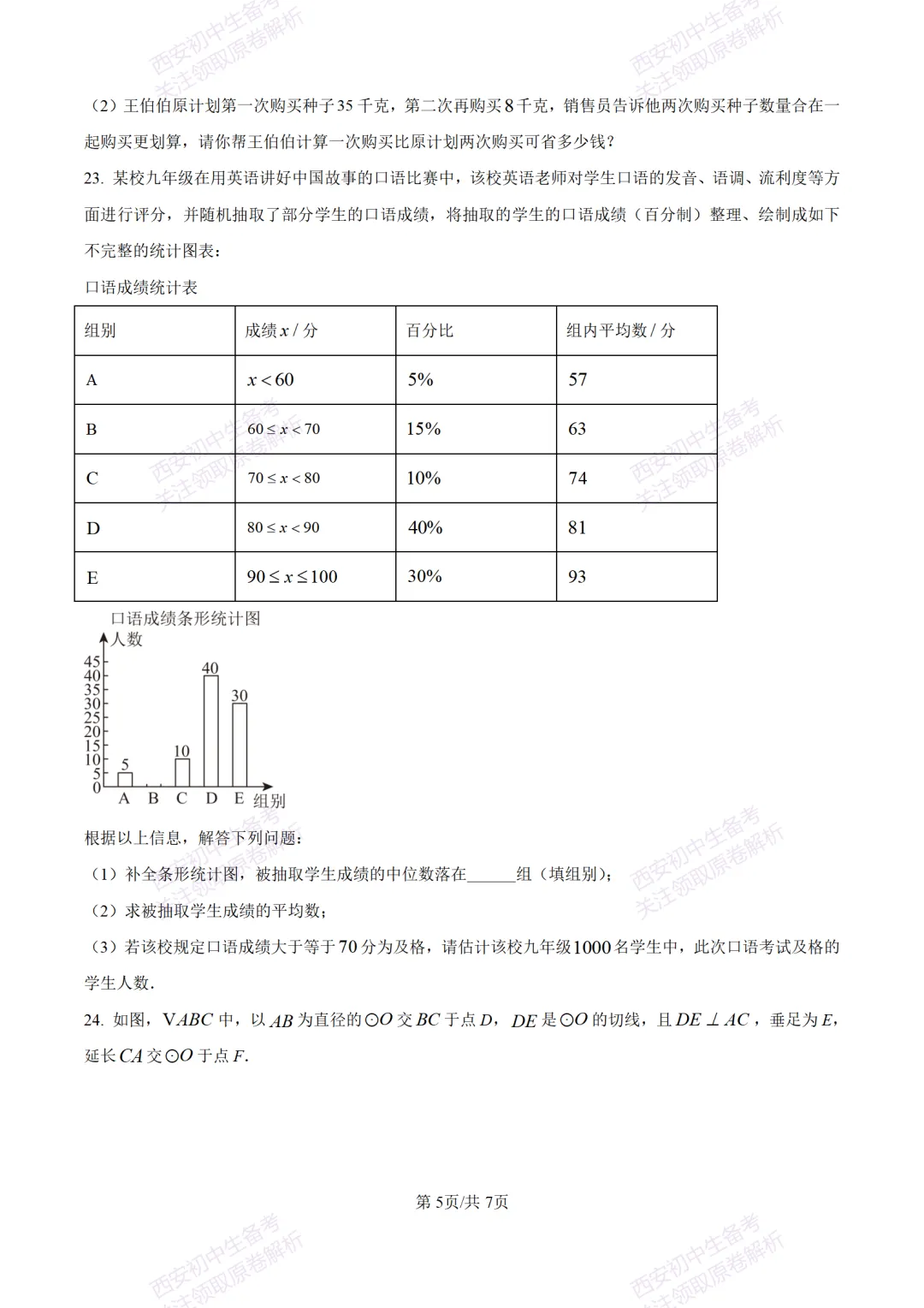 陕西中考必做!西安2026中考模拟:【交大附中】九年级六模考试【数学】含答案,免费下载-第11张图片-四季读书网 陕西中考必做!西安2026中考模拟:【交大附中】九年级六模考试【数学】含答案,免费下载-第11张图片-四季读书网