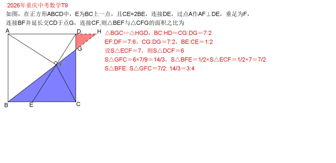 2026年重庆中考数学第9题(5种方法解答)-第10张图片-四季读书网
