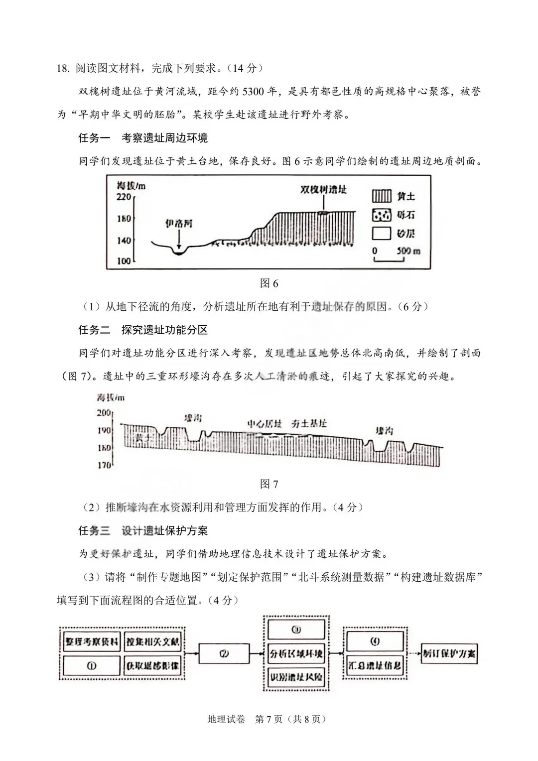 2026高考地理真题抢先看:2026年高考地理试题(陕晋宁青西北卷)-第9张图片-四季读书网