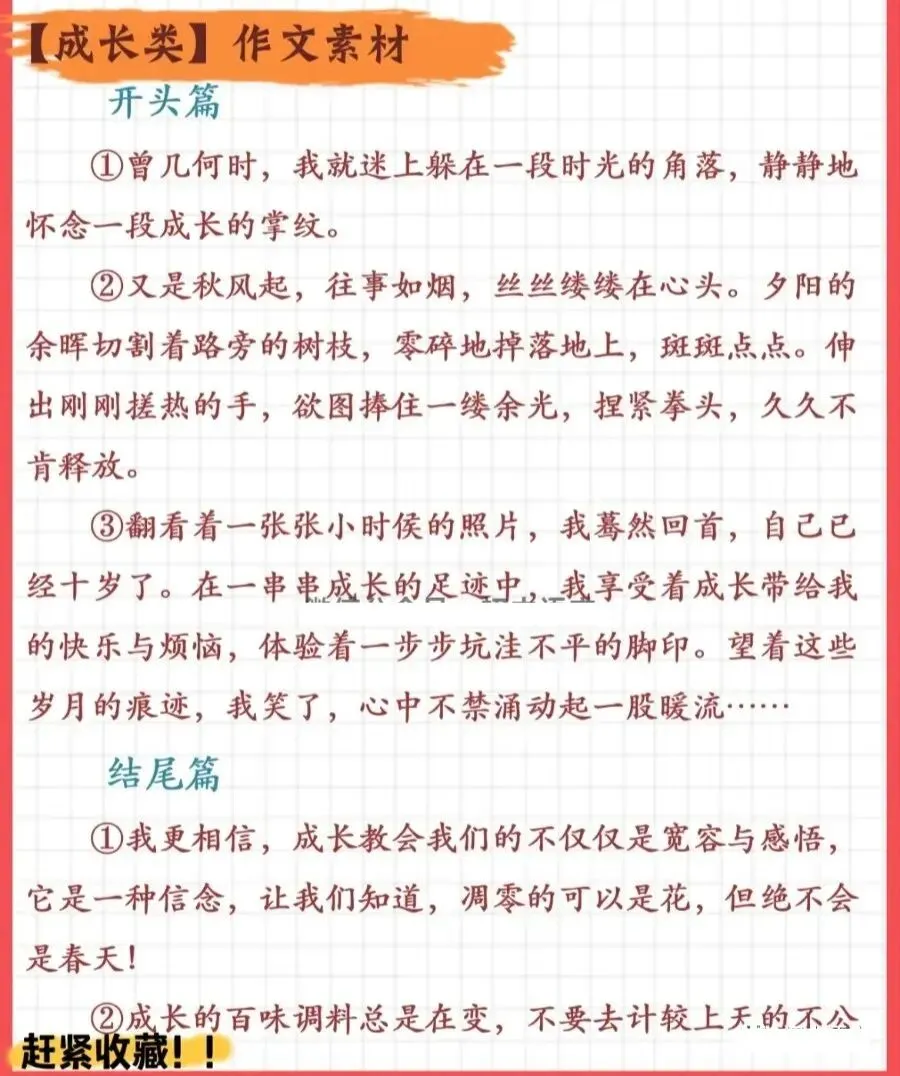 2026年中考语文作文终极押题(范文4篇,可打印)-第3张图片-四季读书网
