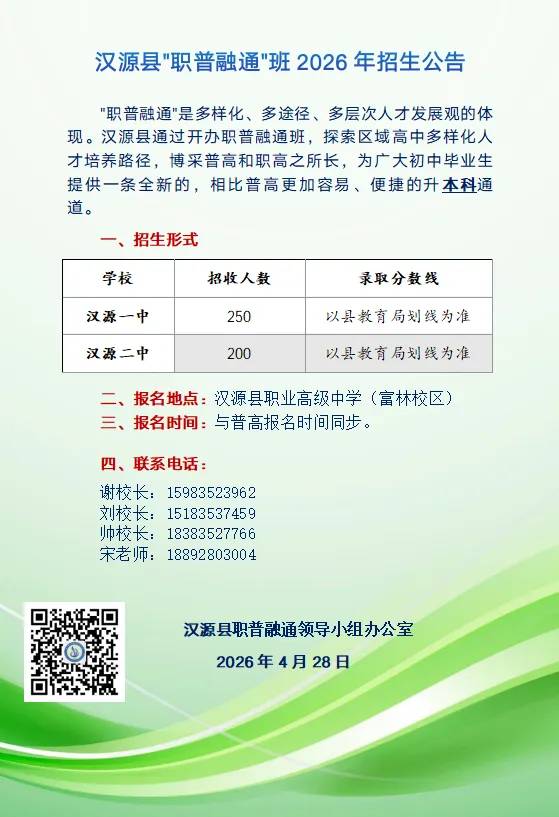 中考已落幕,汉源初三毕业生注意,汉源职高6月24日-26日开启新生报名-第30张图片-四季读书网 中考已落幕,汉源初三毕业生注意,汉源职高6月24日-26日开启新生报名-第30张图片-四季读书网