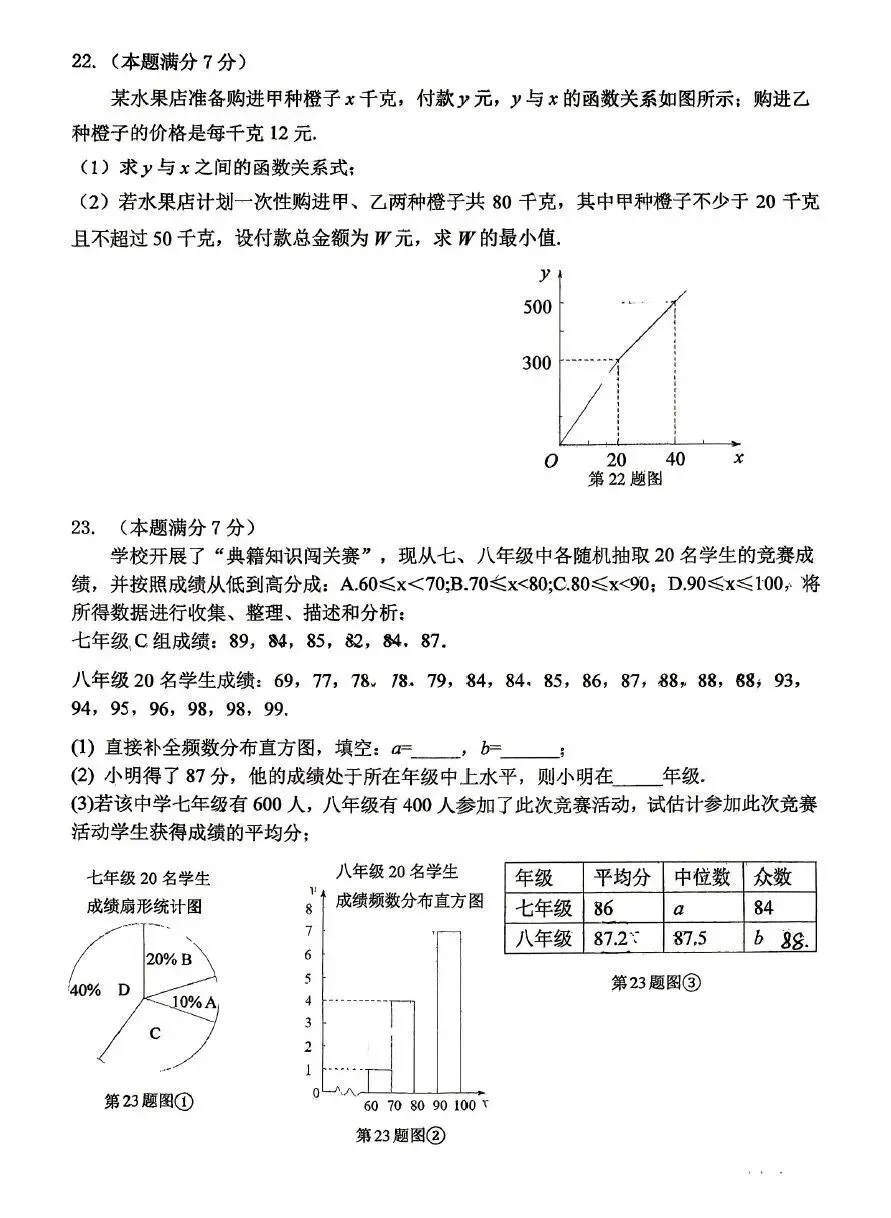 2026年.西工大九模考试试卷-第4张图片-四季读书网