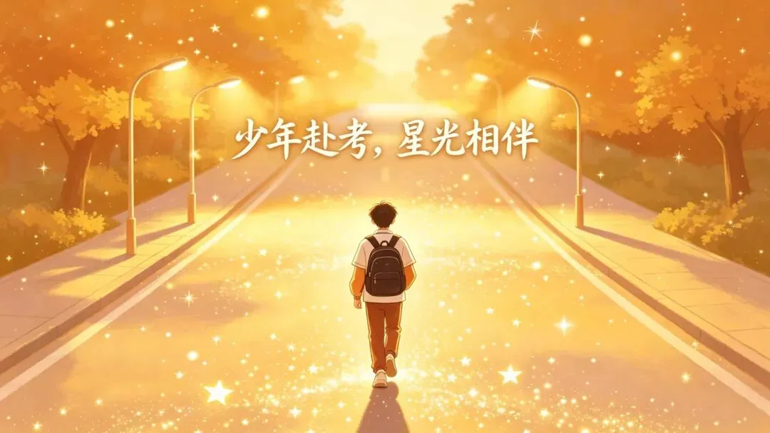 少年赴考 星光相伴|星光志愿者祝中考少年一切顺利-第3张图片-四季读书网 少年赴考 星光相伴|星光志愿者祝中考少年一切顺利-第3张图片-四季读书网