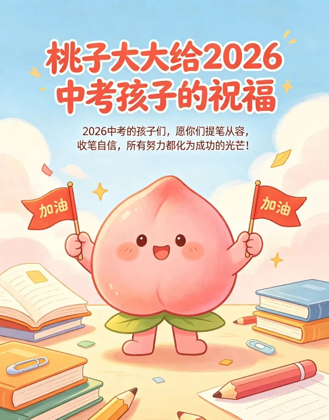 2026中考祝福-第2张图片-四季读书网