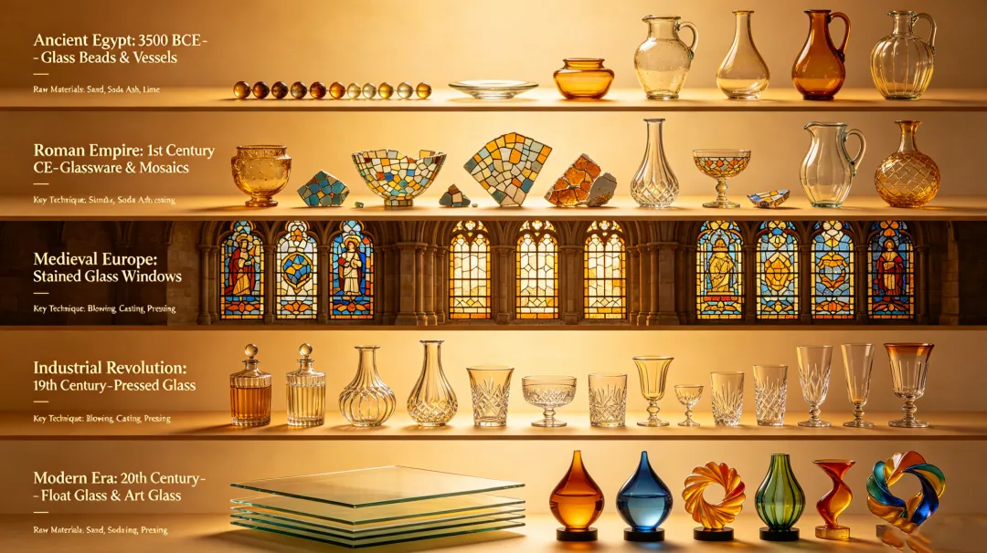 雅思阅读真题 The History of Glass(玻璃的历史)-第1张图片-四季读书网 雅思阅读真题 The History of Glass(玻璃的历史)-第1张图片-四季读书网
