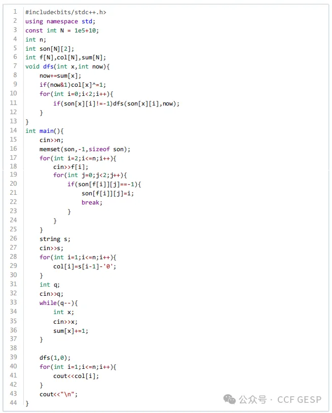 GESP第六次认证真题解析|C++六级真题回顾-第20张图片-四季读书网 GESP第六次认证真题解析|C++六级真题回顾-第20张图片-四季读书网