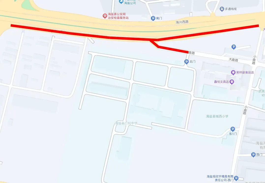 中考期间,海盐这些路段交通管制!-第7张图片-四季读书网