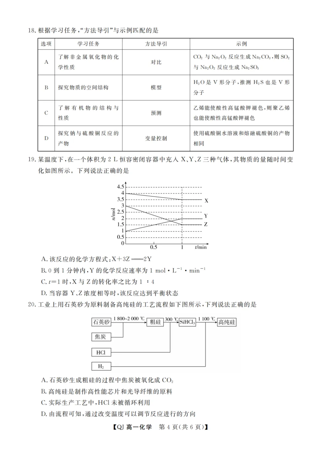 【赋分表+试卷】浙江省9+1联盟2026年6月学业水平模拟考试试卷和赋分表出炉!-第34张图片-四季读书网