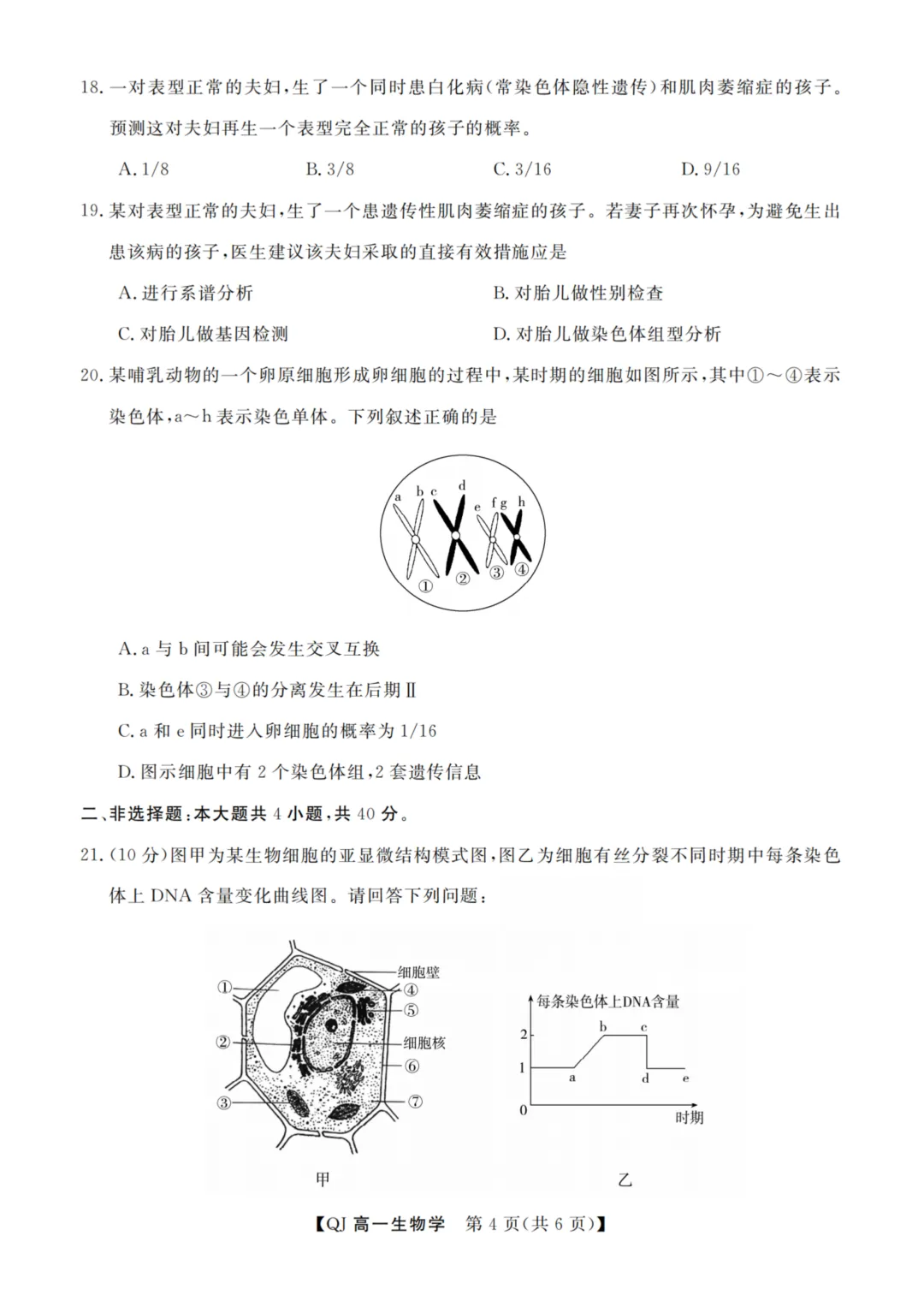 【赋分表+试卷】浙江省9+1联盟2026年6月学业水平模拟考试试卷和赋分表出炉!-第46张图片-四季读书网
