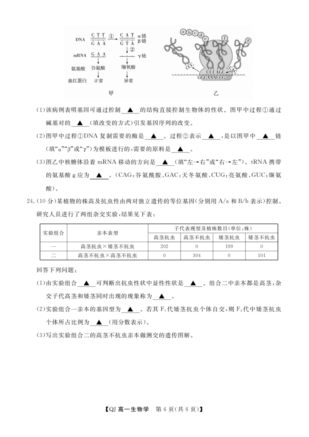 【赋分表+试卷】浙江省9+1联盟2026年6月学业水平模拟考试试卷和赋分表出炉!-第48张图片-四季读书网