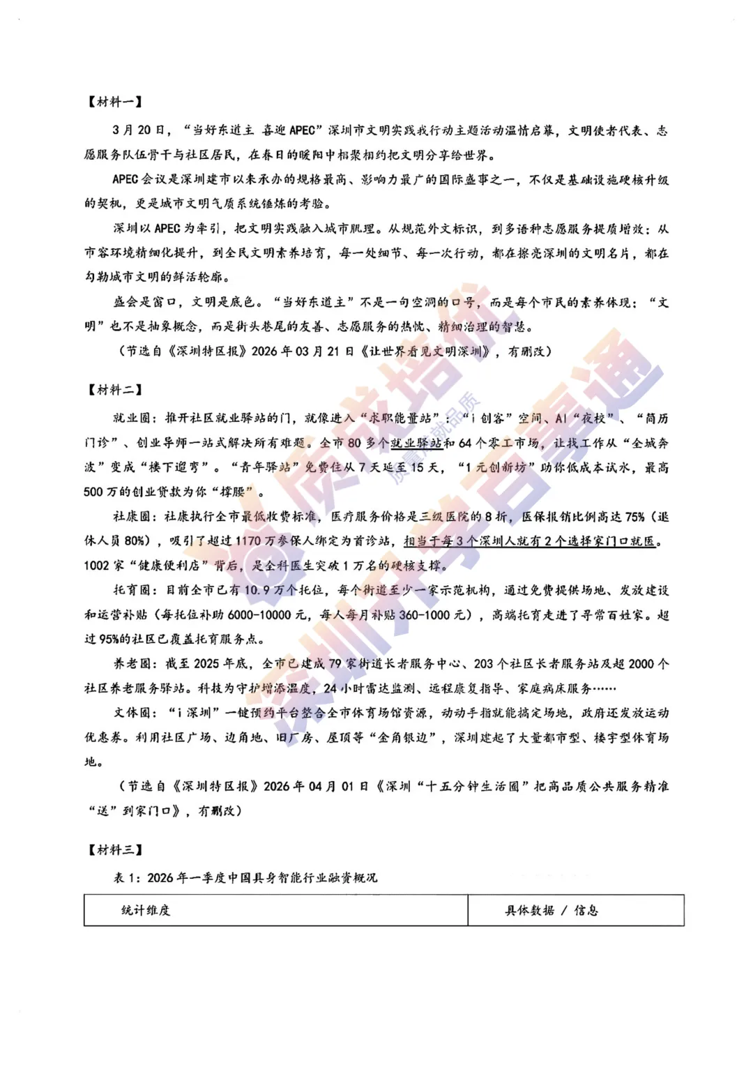 最新!深中三模语文真题解析出炉!-第11张图片-四季读书网 最新!深中三模语文真题解析出炉!-第11张图片-四季读书网