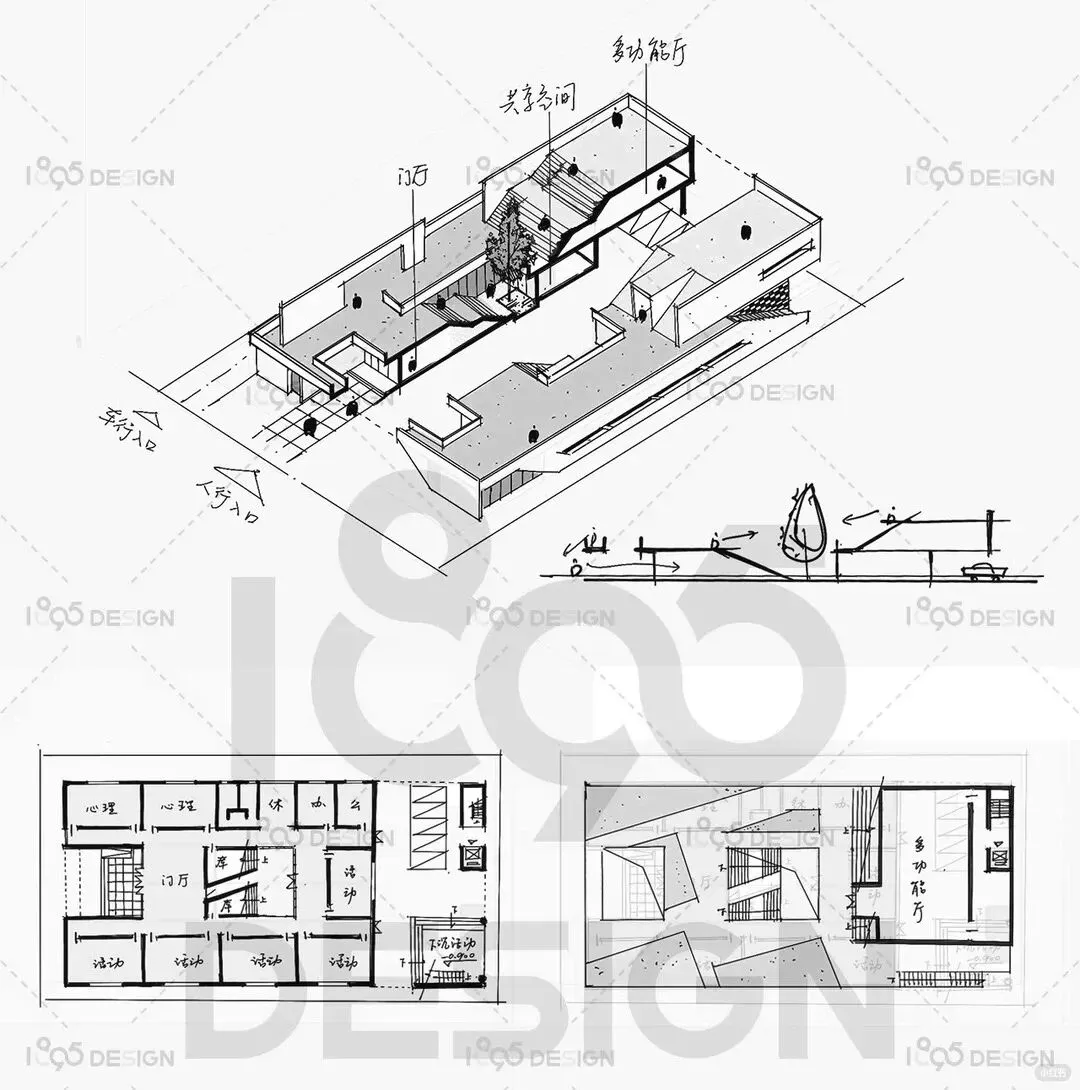 2026年沈阳建筑大学快题真题解析及领画——学生活动中心设计-第4张图片-四季读书网