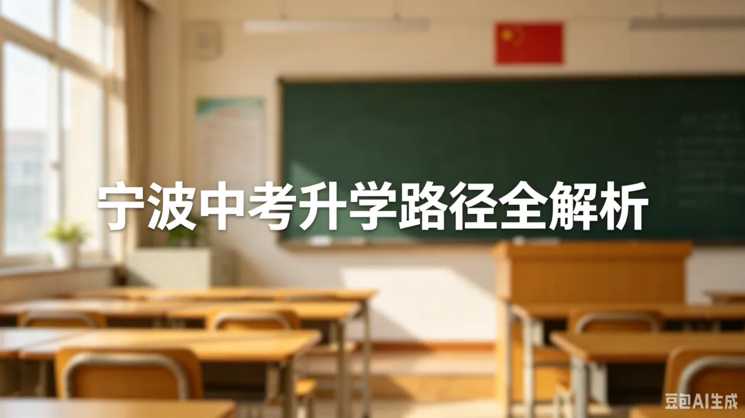 宁波中考四条升学通道全解析!录取顺序、适配孩子一次性讲透-第1张图片-四季读书网