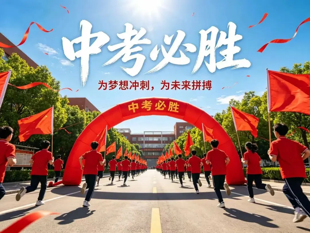 执笔赴考场 少年绽荣光——2026中考加油-第5张图片-四季读书网 执笔赴考场 少年绽荣光——2026中考加油-第5张图片-四季读书网