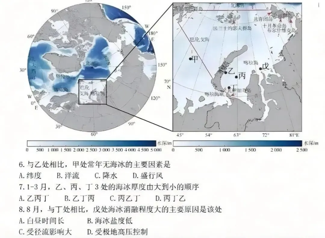 第一期|2026 山东高考地理真题深度解析(选择题 1-15 题)-第4张图片-四季读书网 第一期|2026 山东高考地理真题深度解析(选择题 1-15 题)-第4张图片-四季读书网