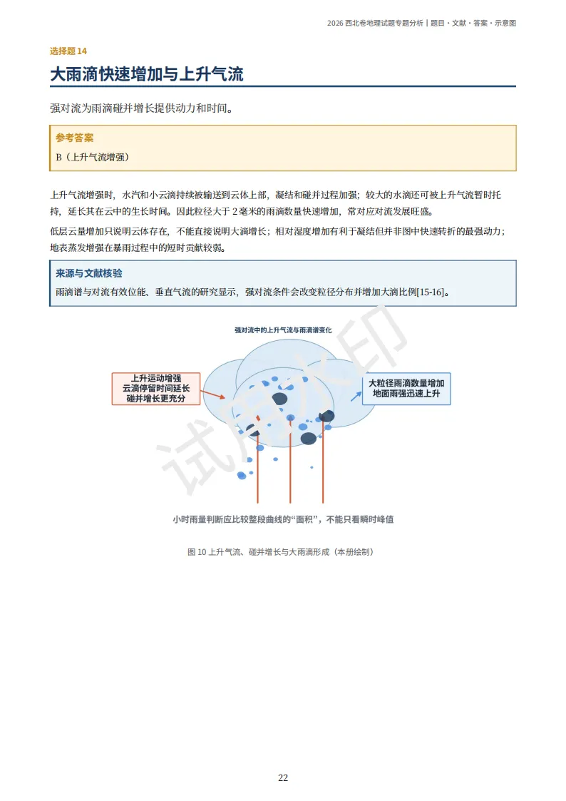 2026陕晋宁青高考地理真题(原卷)附部分解析-第26张图片-四季读书网