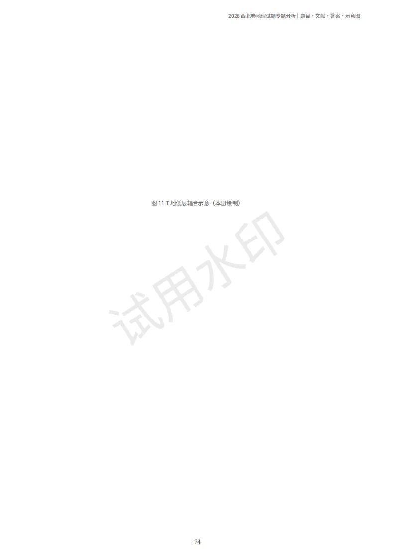 2026陕晋宁青高考地理真题(原卷)附部分解析-第28张图片-四季读书网