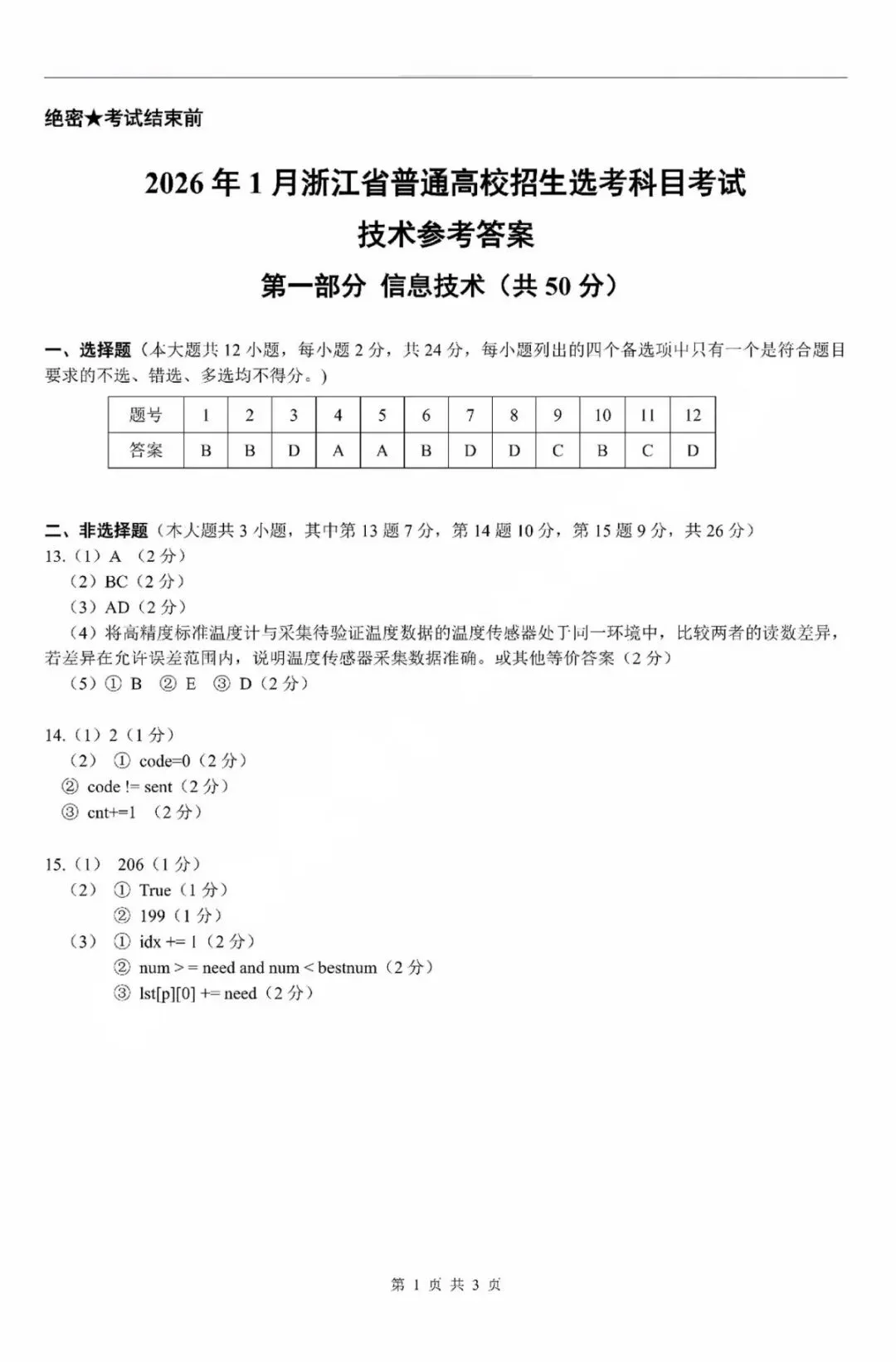 (真题全卷下载)2026年浙江1月首考与6月高考成绩如何计分?-第7张图片-四季读书网 (真题全卷下载)2026年浙江1月首考与6月高考成绩如何计分?-第7张图片-四季读书网