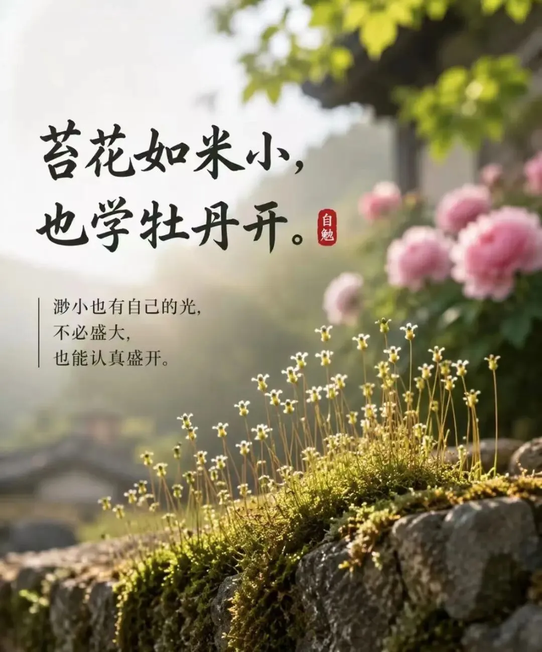 2025北京西城初一下期末真题范文|《品如苔花》-第1张图片-四季读书网