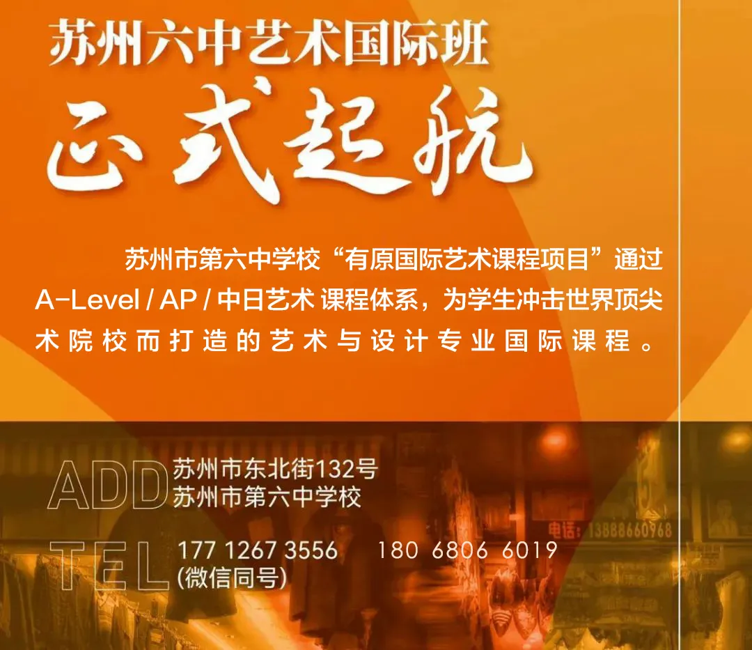 苏州六中国际艺术(美术)中考招生计划说明-第33张图片-四季读书网