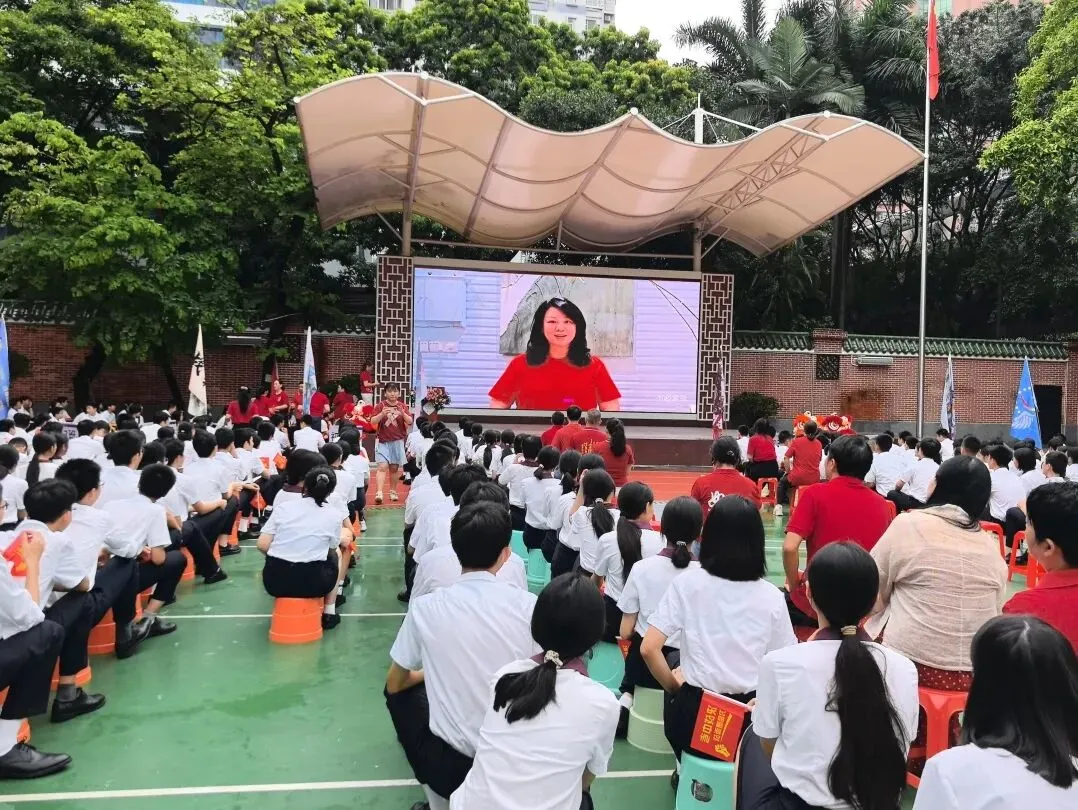 中考壮行丨策马东风劲,挥毫定乾坤——广州市东风实验学校2026届初三壮行活动-第20张图片-四季读书网
