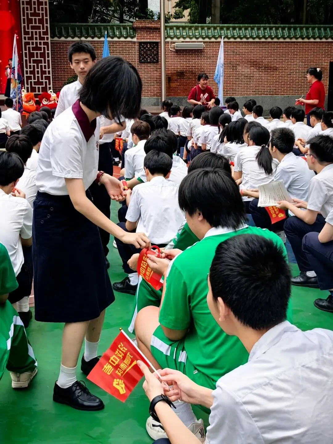 中考壮行丨策马东风劲,挥毫定乾坤——广州市东风实验学校2026届初三壮行活动-第63张图片-四季读书网
