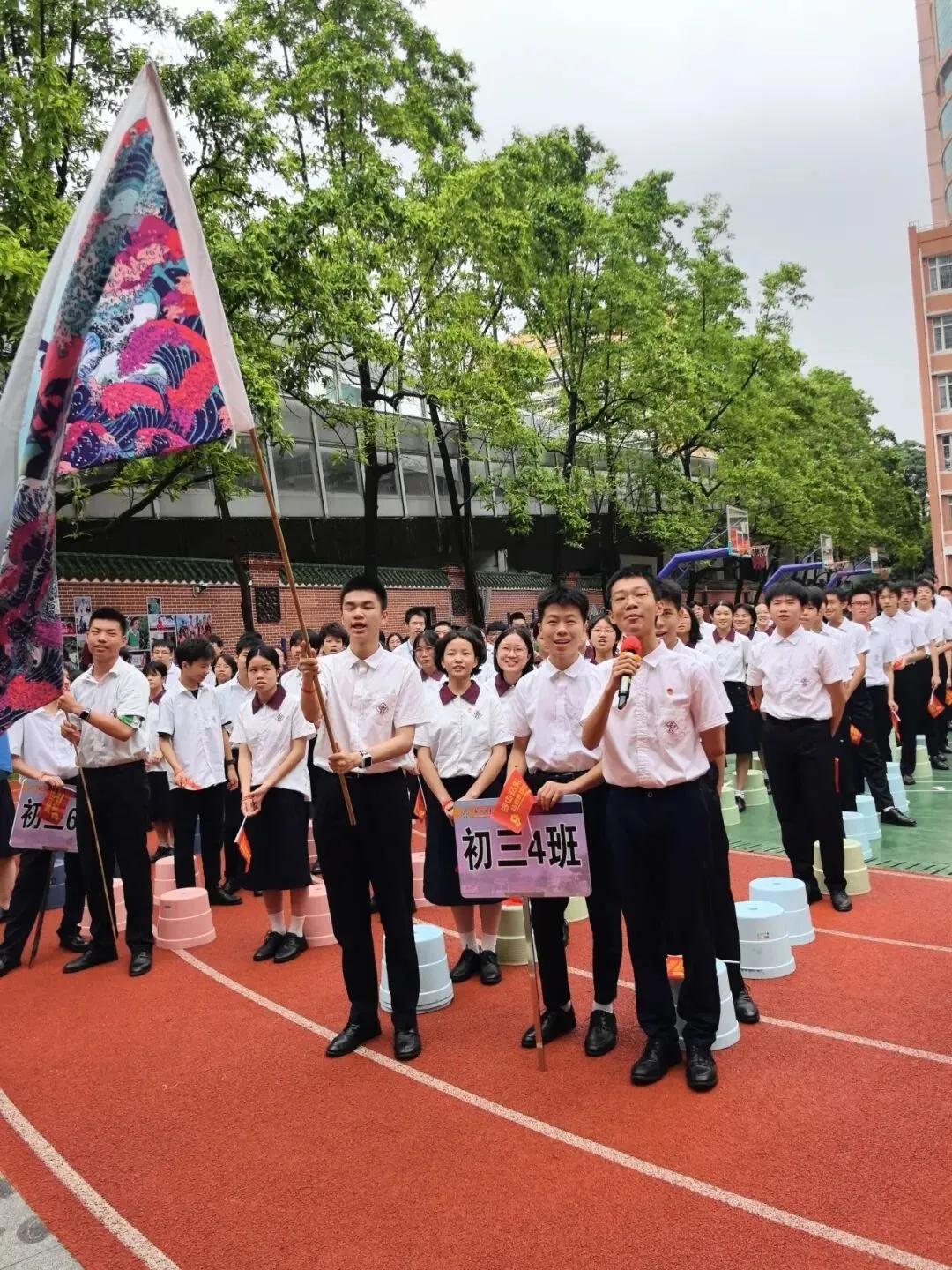 中考壮行丨策马东风劲,挥毫定乾坤——广州市东风实验学校2026届初三壮行活动-第70张图片-四季读书网