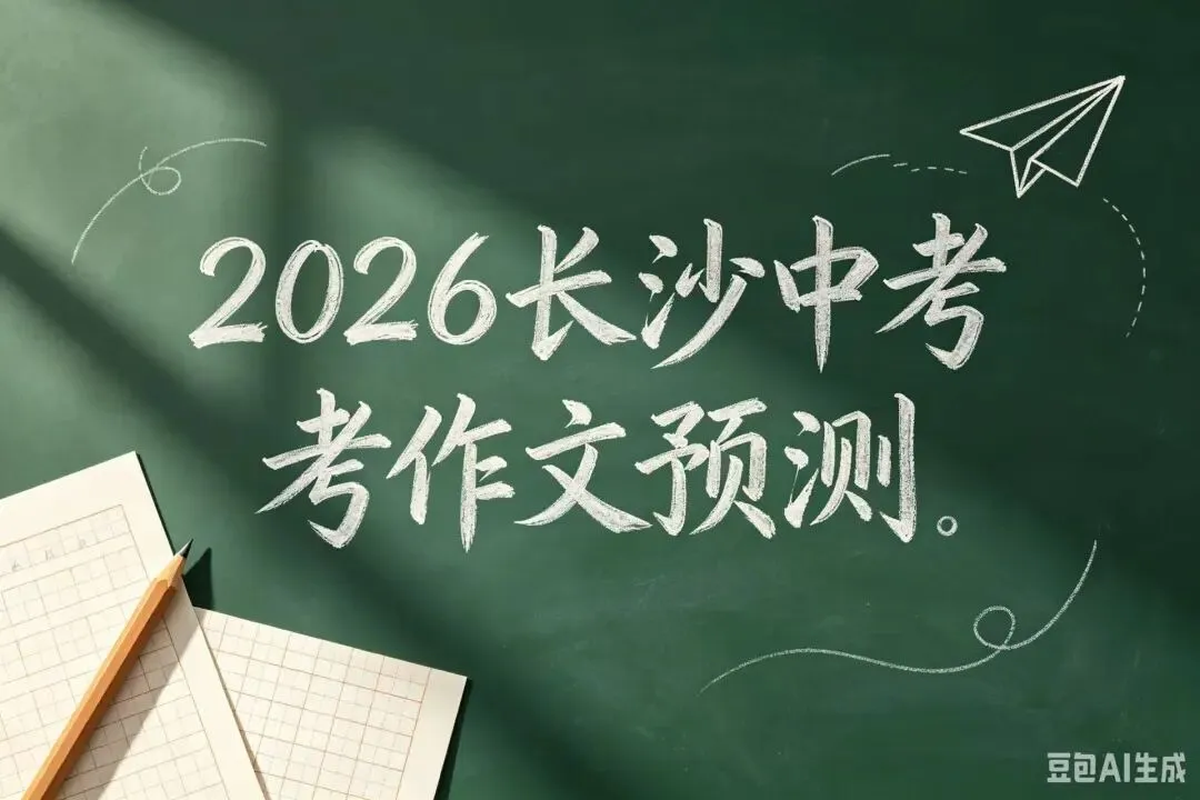2026年长沙中考作文预测-第1张图片-四季读书网 2026年长沙中考作文预测-第1张图片-四季读书网