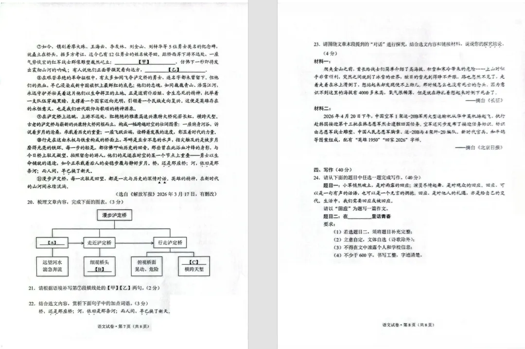 【关注】2026云南中考试卷,语文、化学、物理,持续更新中......内涵公益指导-第4张图片-四季读书网 【关注】2026云南中考试卷,语文、化学、物理,持续更新中......内涵公益指导-第4张图片-四季读书网