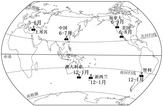 2026年赤峰市松山区中考二模地理试卷( 含答案)-第2张图片-四季读书网