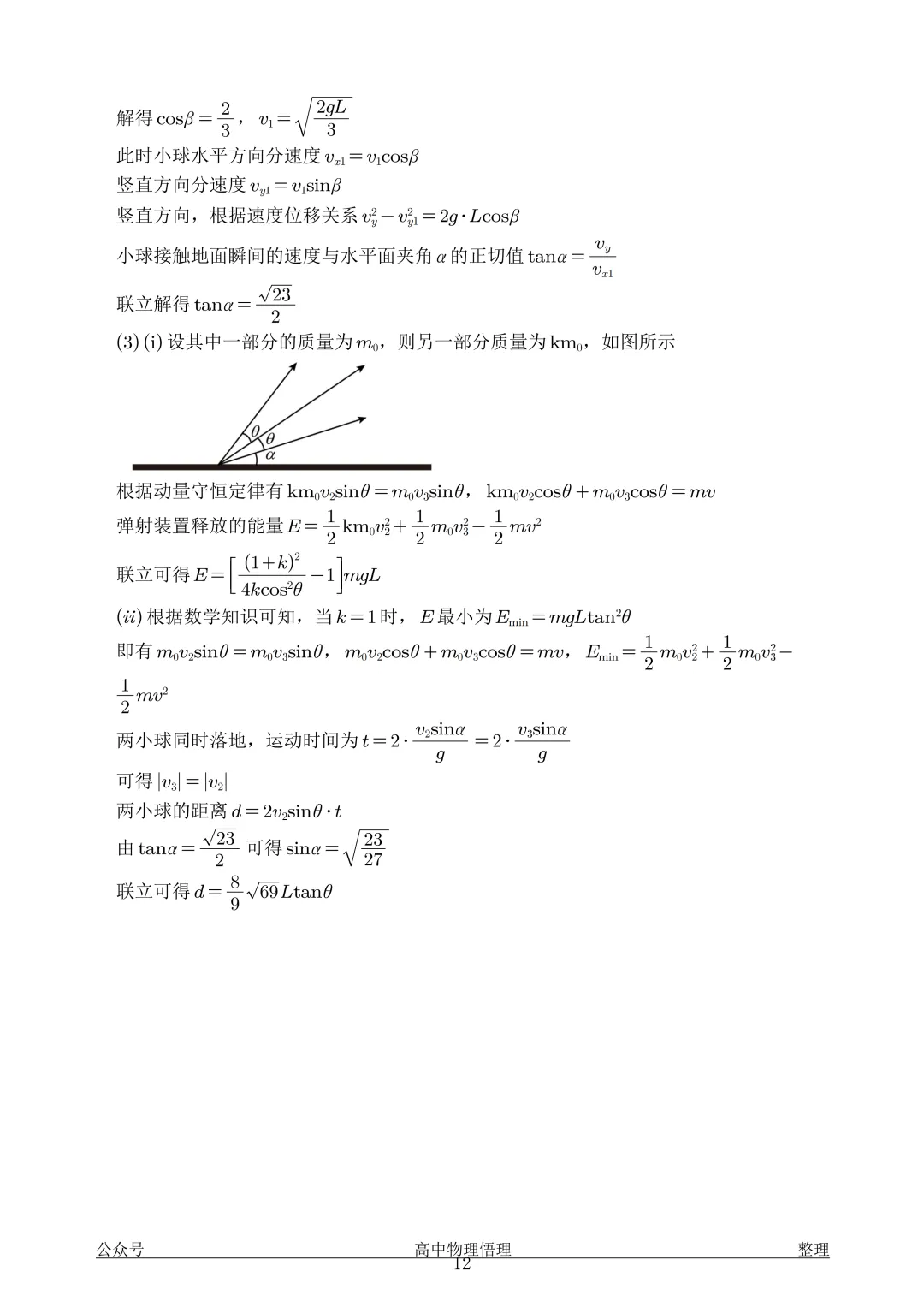 【高考试卷】2026年高考湖南卷物理高考真题(精校版)-第12张图片-四季读书网