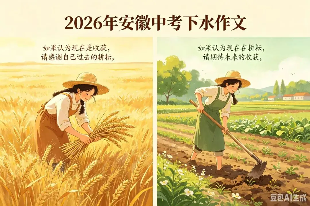 【中考下水文】宿松县实验中学人民路校区教师写2026年中考作文-第1张图片-四季读书网 【中考下水文】宿松县实验中学人民路校区教师写2026年中考作文-第1张图片-四季读书网