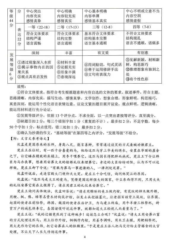 2026中考语文模拟试卷及参考答案(63)【可打印】-第16张图片-四季读书网 2026中考语文模拟试卷及参考答案(63)【可打印】-第16张图片-四季读书网