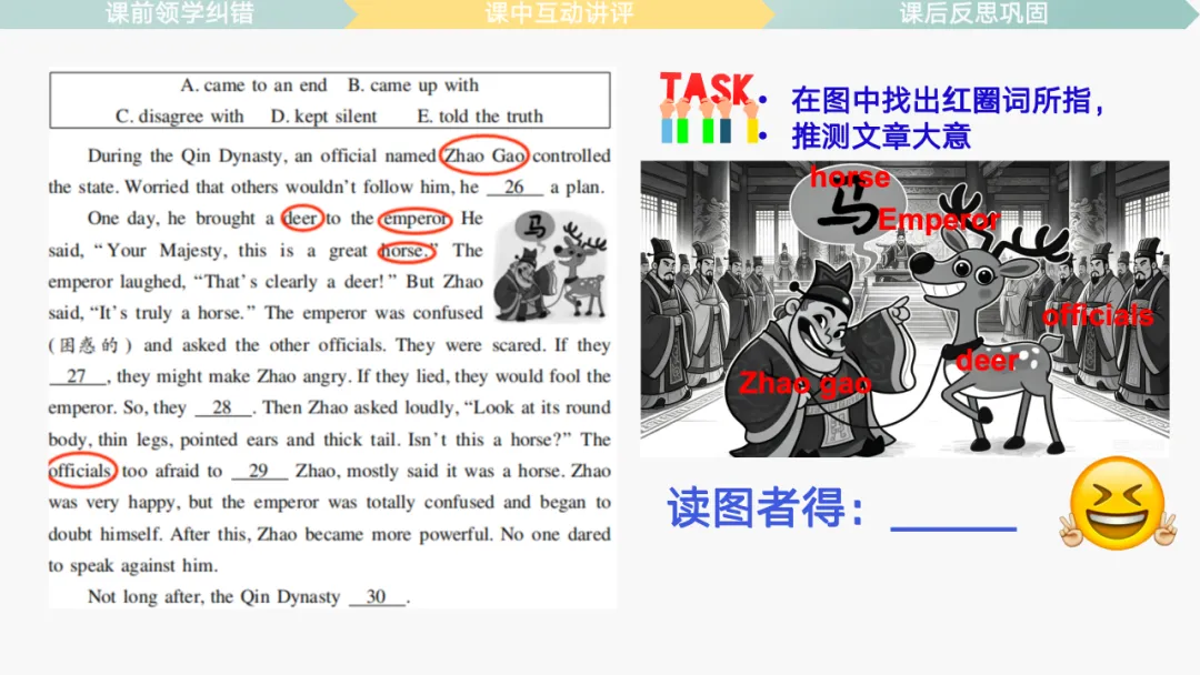 原创丨试卷评讲课 3.0,真实课堂实践+复盘-第21张图片-四季读书网 原创丨试卷评讲课 3.0,真实课堂实践+复盘-第21张图片-四季读书网