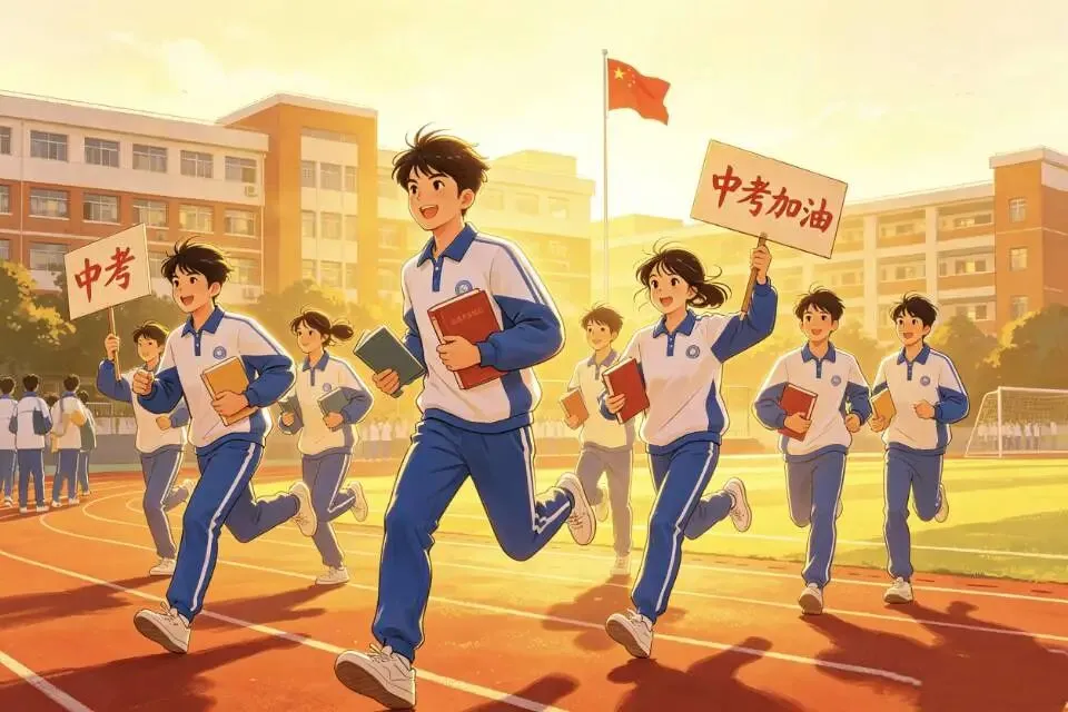 为“中考”学子们加油!-第1张图片-四季读书网