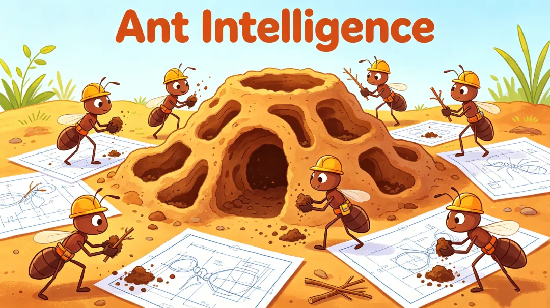 雅思阅读真题 Ant Intelligence(蚂蚁的智慧)-第1张图片-四季读书网