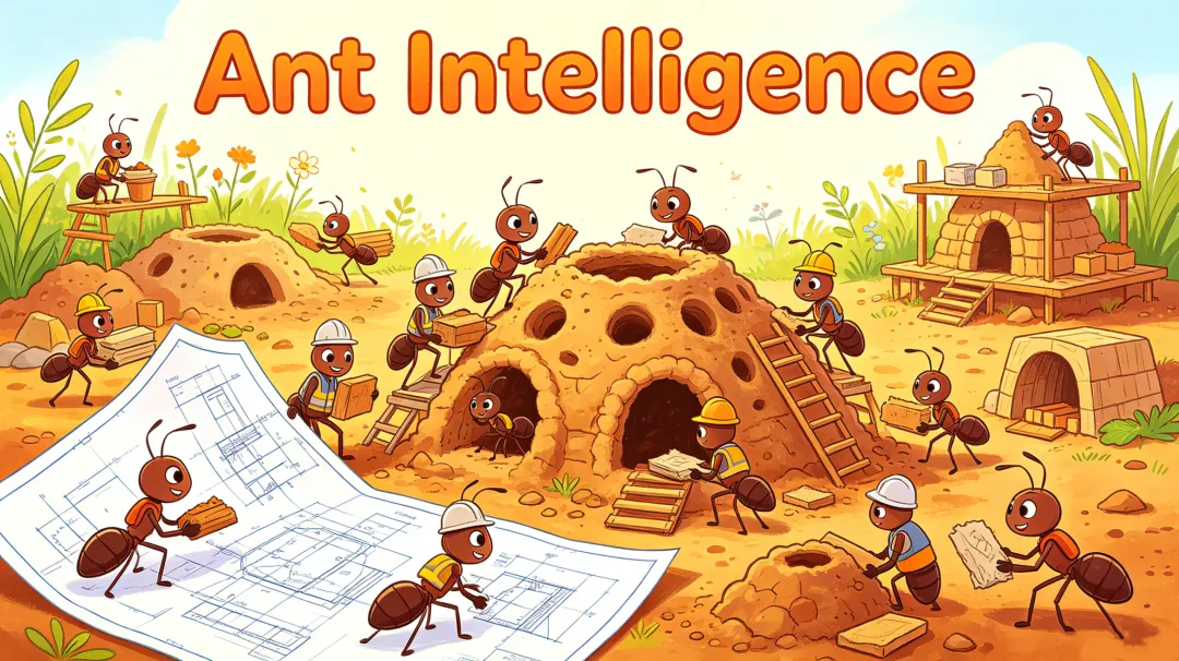 雅思阅读真题 Ant Intelligence(蚂蚁的智慧)-第2张图片-四季读书网