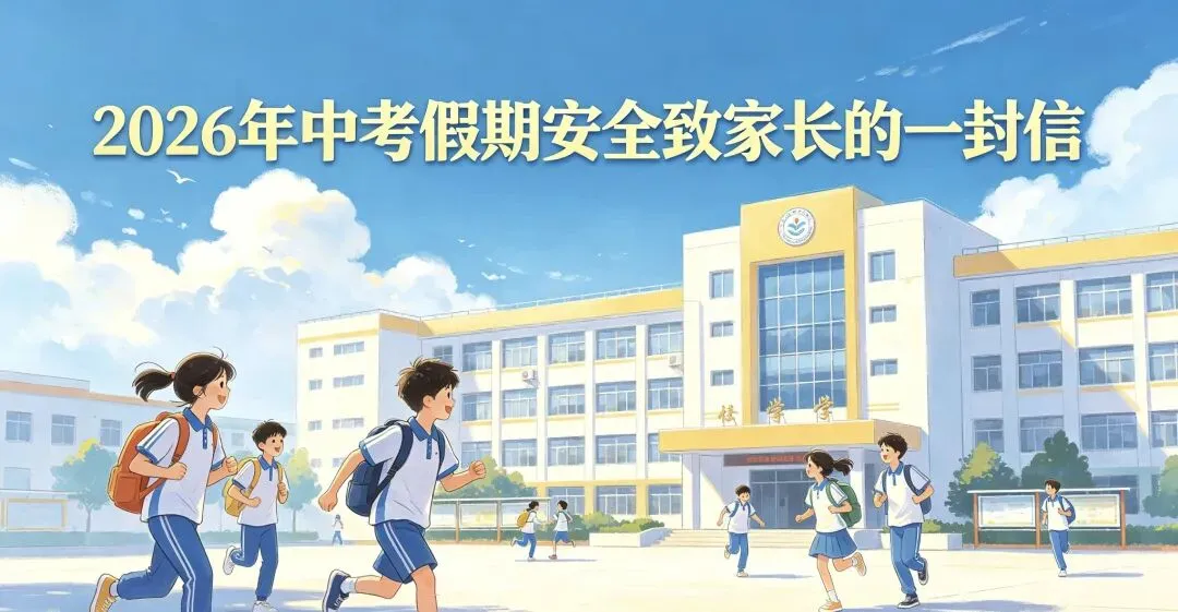 六盘水市第七中学2026年“中考”假期安全致家长的一封信-第1张图片-四季读书网