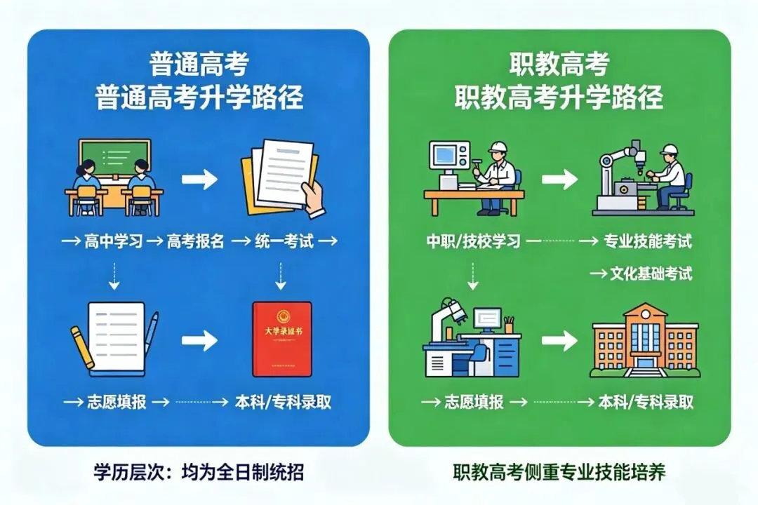 中考分流不踩坑!普高VS中职,根本不是优劣之分,是赛道不同-第4张图片-四季读书网 中考分流不踩坑!普高VS中职,根本不是优劣之分,是赛道不同-第4张图片-四季读书网