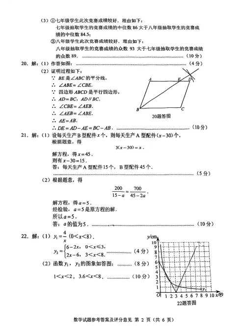 【中考真题】2026年重庆市中考真题及答案(7科)-第19张图片-四季读书网 【中考真题】2026年重庆市中考真题及答案(7科)-第19张图片-四季读书网