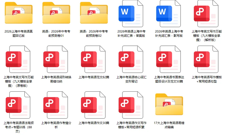 2026上海中考英语命题趋势及作文热点预测-第2张图片-四季读书网 2026上海中考英语命题趋势及作文热点预测-第2张图片-四季读书网