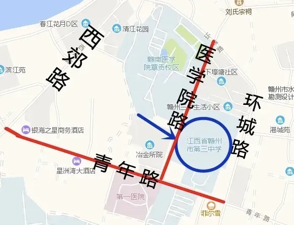 中考期间,章贡区这些路段实行交通管制!-第8张图片-四季读书网 中考期间,章贡区这些路段实行交通管制!-第8张图片-四季读书网