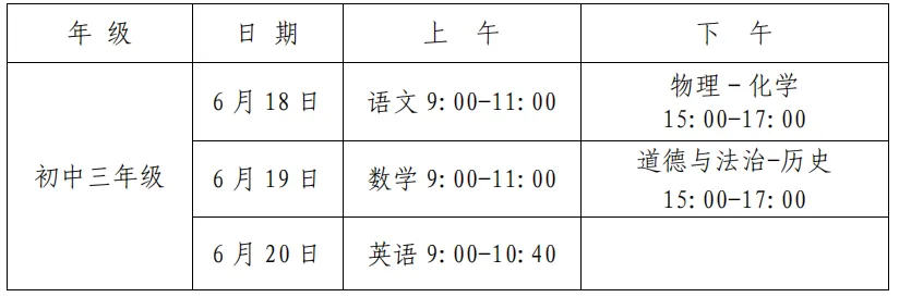 明日开考!长沙中考考点分布+考前注意事项 请查收-第4张图片-四季读书网