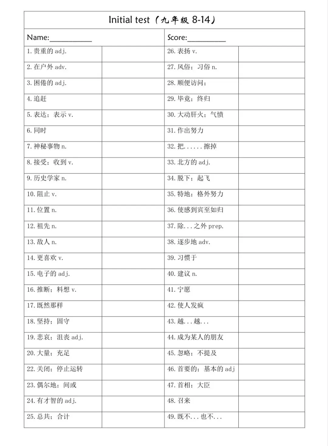 中考倒计时3天|高频词总结-第12张图片-四季读书网 中考倒计时3天|高频词总结-第12张图片-四季读书网