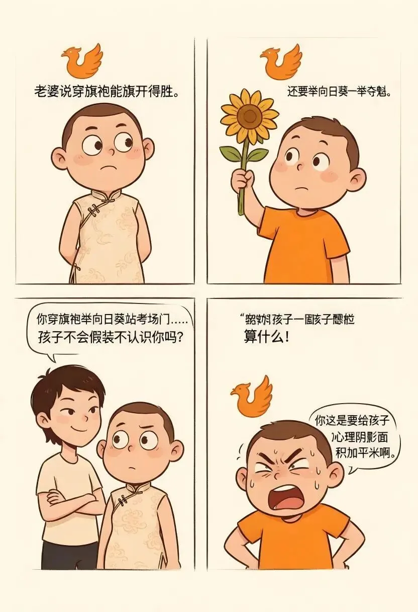 漫画 | 中考家长的十二时辰-第2张图片-四季读书网 漫画 | 中考家长的十二时辰-第2张图片-四季读书网